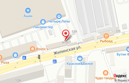 На Андреевке на карте