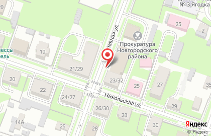 IT-компания ПроСофт-ВН в Великом Новгороде на карте