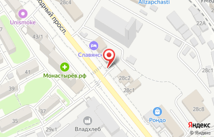 Адвокатская контора №5 Адвокатская палата Приморского края в Первореченском районе на карте