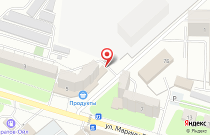 Продуктовый магазин Осень на улице Марины Расковой на карте