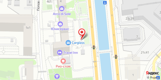 Автосервис по ремонту и продаже автостекол Мобискар на метро Электрозаводская на карте