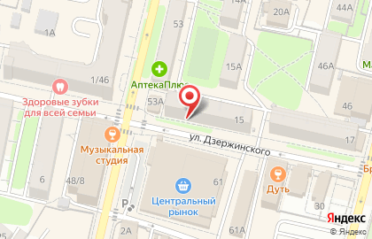 Магазин детских товаров Растем вместе на карте