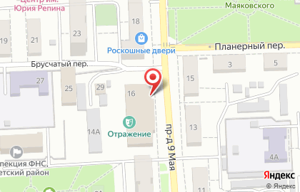 Дом культуры Заря в Советском районе на карте