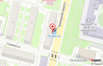 Банкомат Севергазбанк на Садовой улице на карте