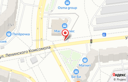 Арт-студия "Счастливые моменты" на улице Ленинского Комсомола на карте