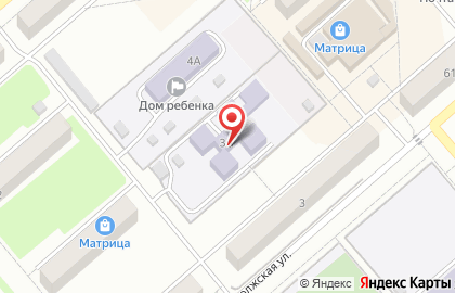 Жемчужинка на Волжской улице на карте