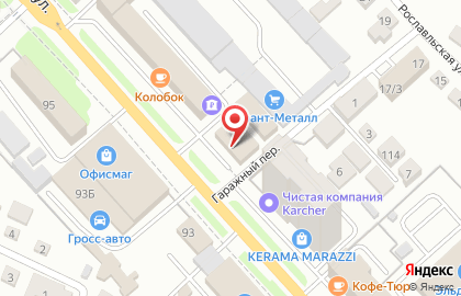 Интернет-магазин БытДеталь на Красноармейской улице на карте
