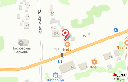 Кафе быстрого питания Русский аппетит на Пионерской улице на карте