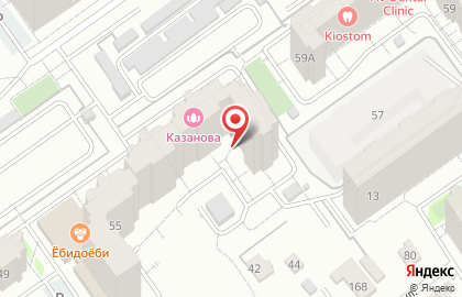 Детский сад Кораблик в Железнодорожном районе на карте