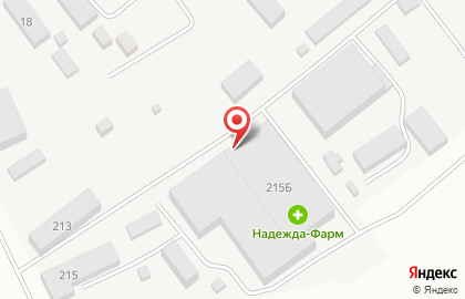 Группа компаний Надежда-фарм в Железнодорожном районе на карте