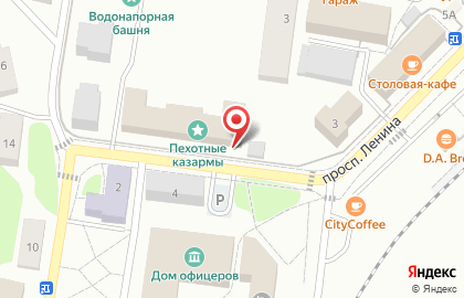 Военная прокуратура Балтийского гарнизона на карте