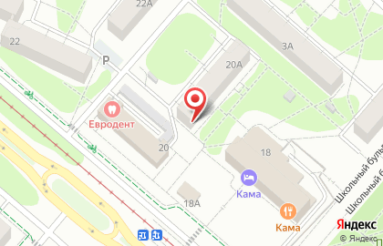 Стоматологическая клиника Стоматология НК на проспекте Строителей на карте