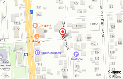 Катюша в Прикубанском округе на карте