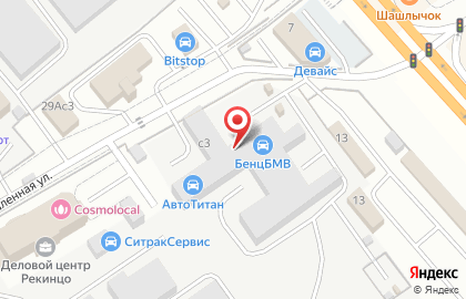 Автомастерская Виледа-Консалт на карте
