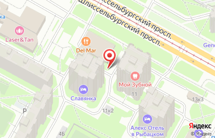 Стройстеклокомплект на Шлиссельбургском проспекте на карте