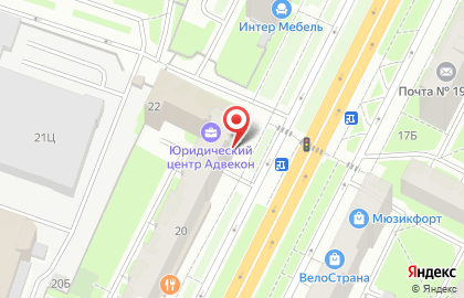 Продовольственный магазин Лилия на карте