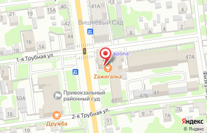 Стриптиз-бар Zажигалка в Советском районе на карте