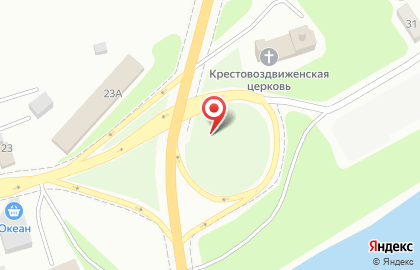 Сакура на Ново-Московской улице на карте