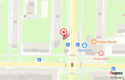 Киоск по продаже печатной продукции в Железнодорожном районе на карте