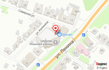 Центральный на улице Ленина на карте
