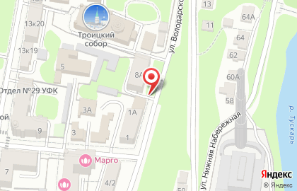 Стоматология Улыбка в Центральном районе на карте