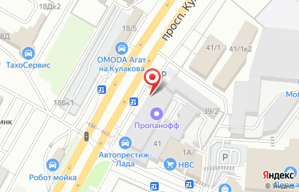 Магазин по продаже аккумуляторов Батарейка на проспекте Кулакова на карте