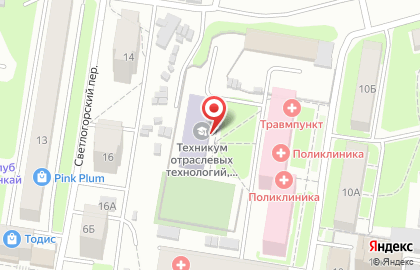 Нижегородский техникум отраслевых технологий на улице Бекетова на карте