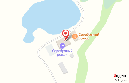 Гостиница Серебряный рожок на карте