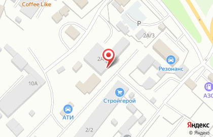 Фабрика Ворсок на карте