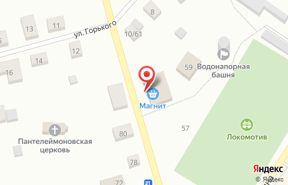 Супермаркет Магнит в Мурашах на карте