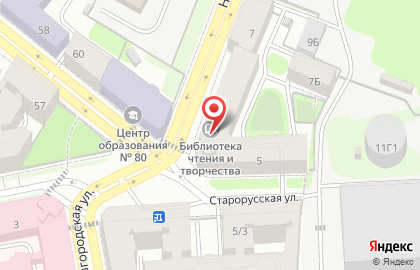 Центральная городская детская библиотека им. А.С. Пушкина в Санкт-Петербурге на карте