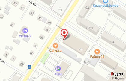Автостоянка Забайкалстрой на карте
