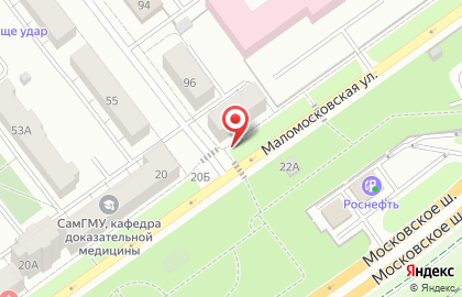 Магазин продуктов в Самаре на карте