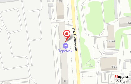 Гостиница Теремок в Омске на карте