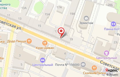 Сервисный центр по ремонту компьютеров и ноутбуков на Советской улице на карте