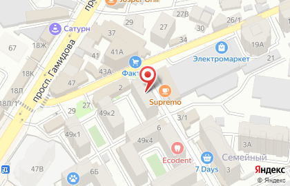 Склад хозяйственных товаров на карте