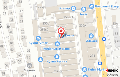 Магазин мягкой мебели Кубань комфорт на карте