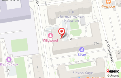 Салон цветов Мнебукет в Ханты-Мансийске на карте