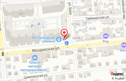 Магазин Хмельная пинта в Астрахани на карте