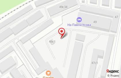Автостоянка Викинг в Архангельске на карте