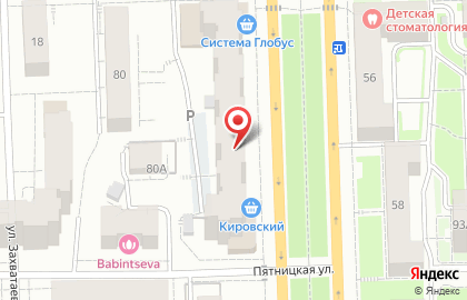 Норвик Банк в Кирове на карте