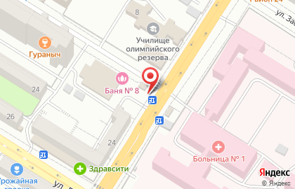 Овощи и фрукты, ИП Рахматов Р.Х. на Ангарской улице на карте