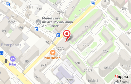 Магазин разливного пива Кеговый №1 в Ленинском районе на карте