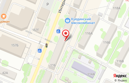 Зоомагазин Любимчик на Интернациональной улице на карте