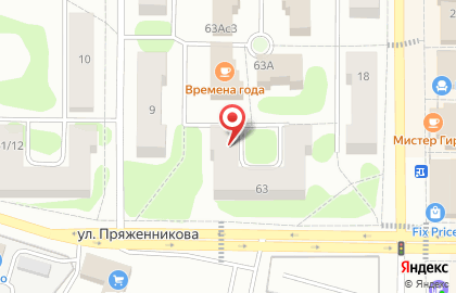Газовик в Глазове на карте