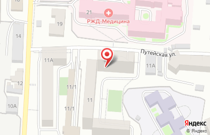 Компания грузоперевозок Сибирское на карте