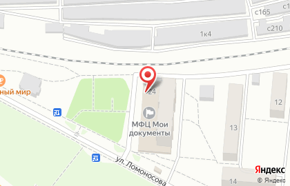 Многофункциональный центр Мои документы в Новосибирске на карте
