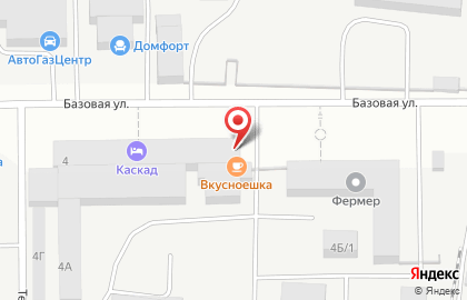 Компания Правильные грузчики на Базовой улице на карте