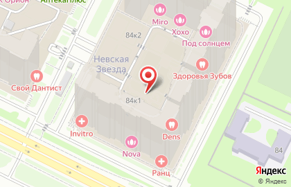 Страховая компания в Санкт-Петербурге на карте