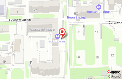 Школа танцев Сила воли на карте